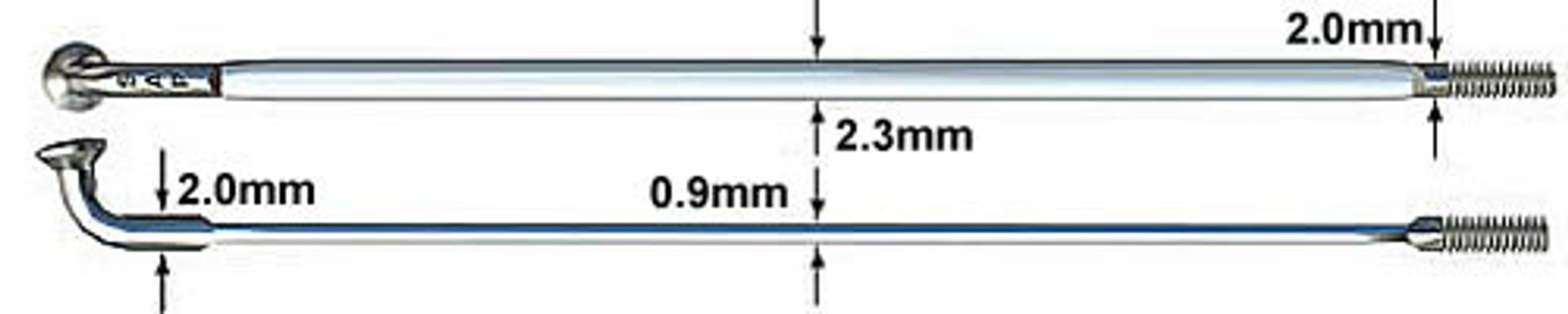 Sapim CX-Ray Bladed Spoke