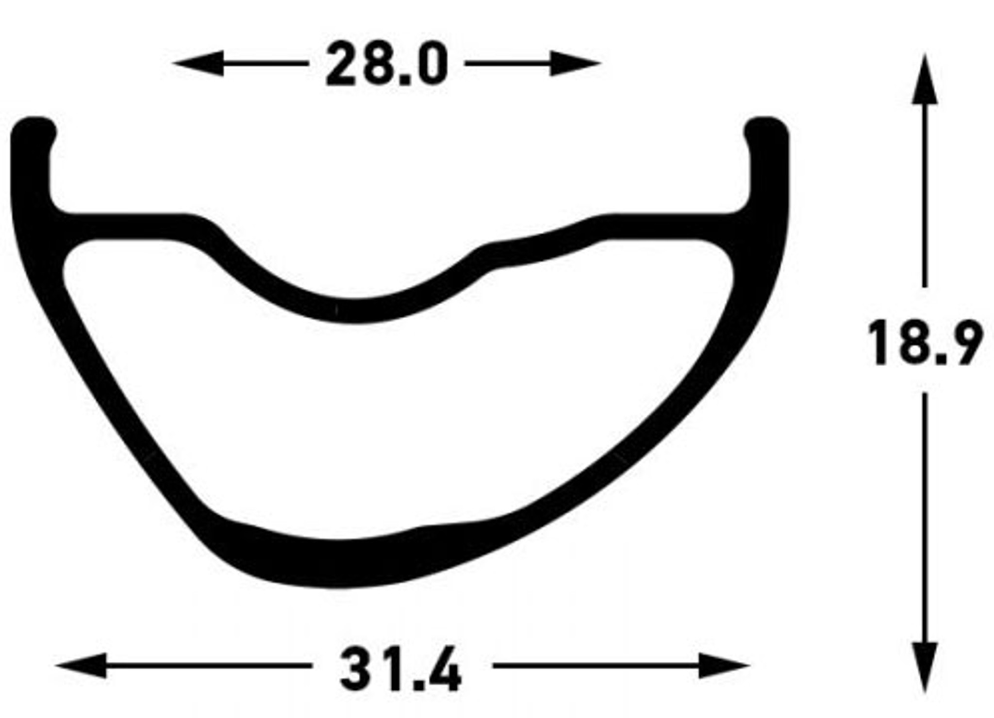 rim.ark W length straight PT-