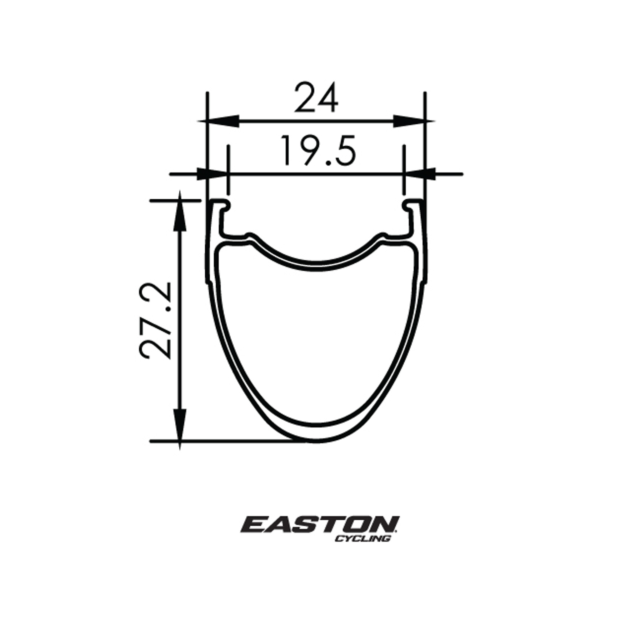 Easton R90 SL Disc Tubeless Clincher Rim