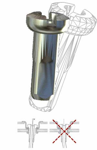 Sapim Aluminum Polyax Nipples
