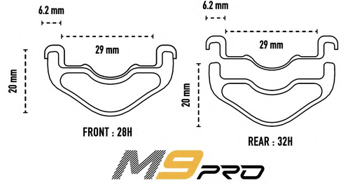 ENVE M9 Pro MTB rims