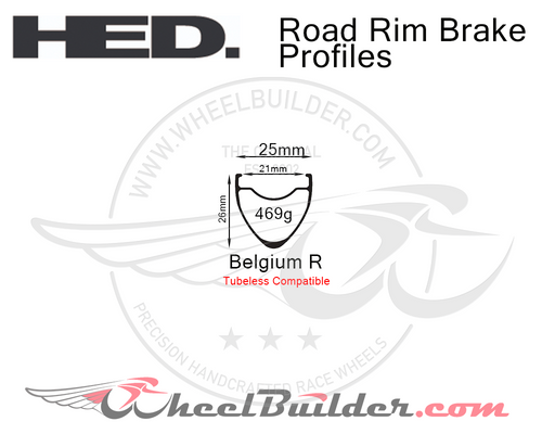 Custom Hed Road Rim Brake Wheels