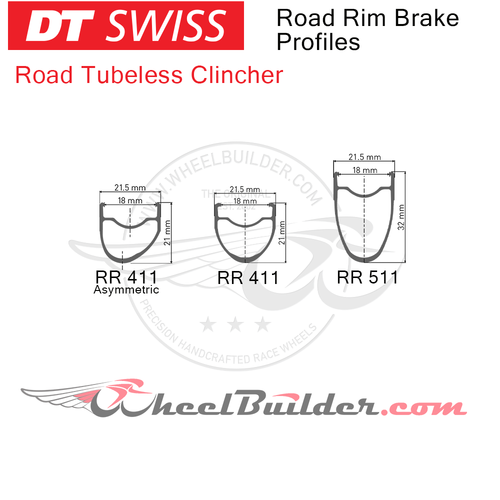 Custom DT Swiss Road Rim Brake Wheels Wheelbuilder