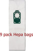 9 pack  HEPA Bags Designed  fit Riccar SupraLite and Simplicity Freedom Vacuums with Green Bag Holder