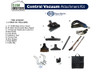 CLEAN OBSESSED COMPLETE SEBO CV ATT KIT, 35' HOSE PIGTAIL, 12" BLACK P/N, TOOLS