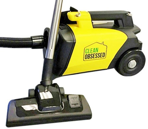 Clean Obsessed CO711 Heavy-Duty Canister Vacuum Cleaner – Powerful Commercial Suction with HEPA Filtration