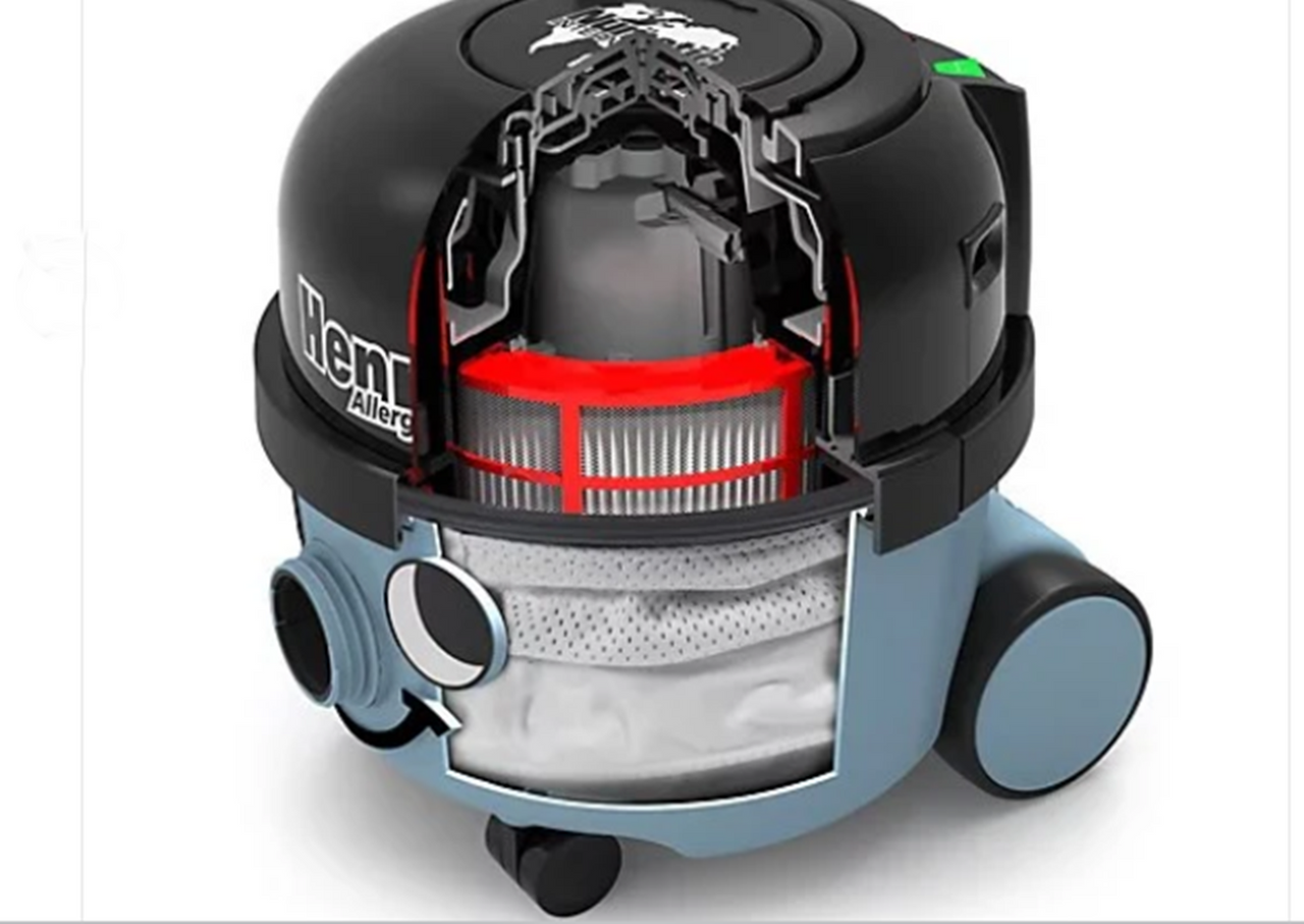 Henry 160 Canister Vacuum-with Allergy Easing Hepa-Filtration