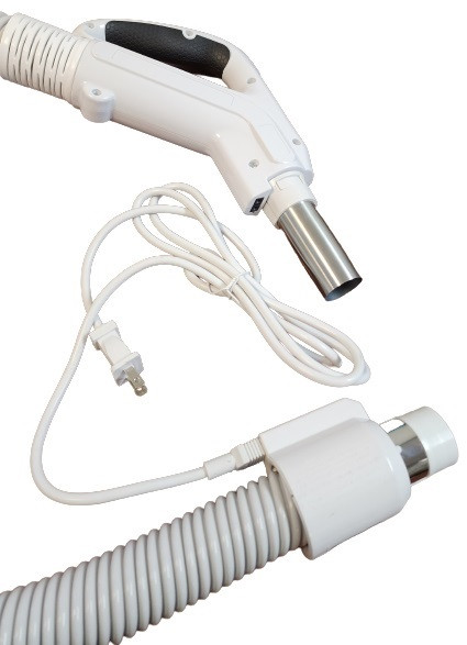 JINHUA 40' X 1-3/8'' DUAL VOLT LT white HOSE, PIGTAIL