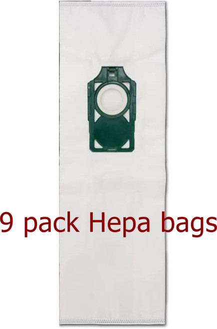 Repalcement First Quality Bags CLH-6 Hepa Bags 9 pack CleanMax Zoom Series ZM800, ZM500, and ZM700