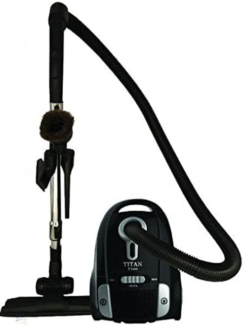 Titan T1400 Compact Canister With Cord Reel Bagged Hepa Filtered