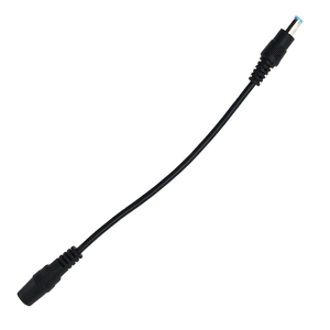 A top-down view of the compact 130mm DC crossover cable.