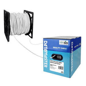 Cat6 Solid UTP LSZH Network Cable - 305m Reel-in-Box White