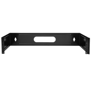 A view of the rear of the 2RU hinged wall mount bracket.