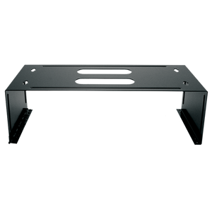 An upright view of the 4RU bracket, showing its height.
