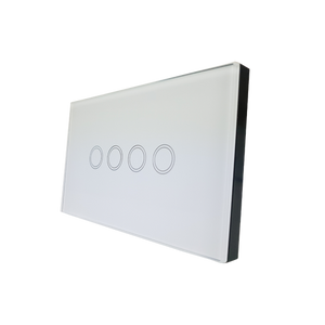 A side profile view of the quad touch switch.