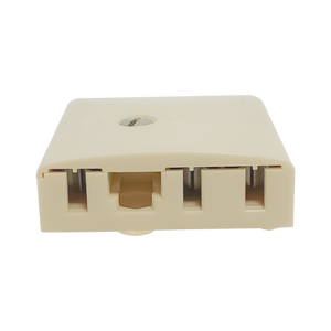 A front view of the 611W wall socket, showing the connection port for 600-series plugs.