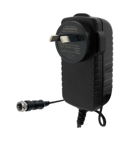 Side view of the transformer from the left.