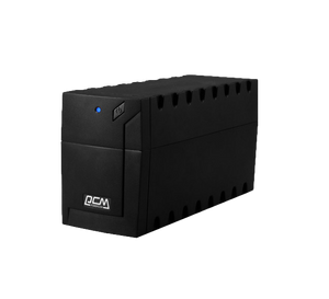 Side view of the Raptor 600VA Line Interactive UPS, a compact power protection solution for personal computers.