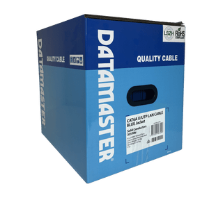 Datamaster Cat6a UTP LAN LSZH cable reel in box