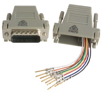 DB15 Male to RJ45 8P8C Adaptor