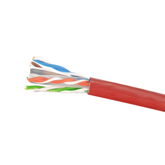 Cat6 Stranded UTP Cable 305m Pull Box Red