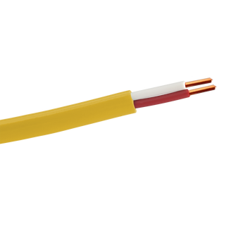 Intercom Double Insulated Cable 2C 1/1.2 200m Reel Yellow