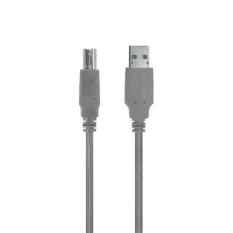 5.0m USB-A To USB-B Ash
