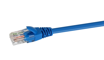 Cat6 UTP Patch Cable 0.50m Blue 10 Pack