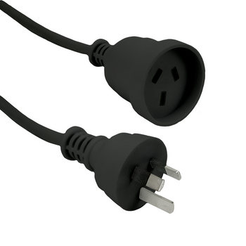 5m Extn Cord Black - K4005BLK