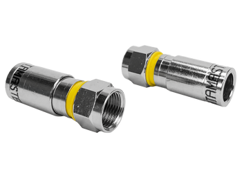 F-Type RG6 Compression - P0722YEL