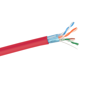 Cat6 Solid Cable; FTP Cable 305m Reel: Red