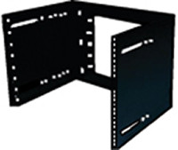 1RU 19 Wall Frame Hinged & Adjustable