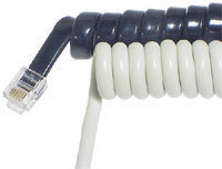 H/Set Cord 3m Ivory - W3030