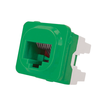P4664GRN-10 8P4C IDC VOICE JACK GREEN