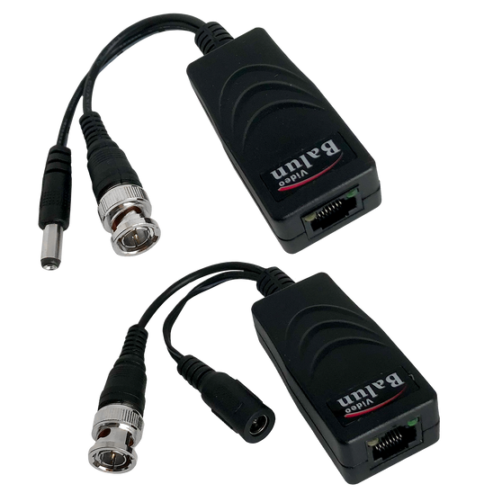 Balun Converter Video + Power 8P8C