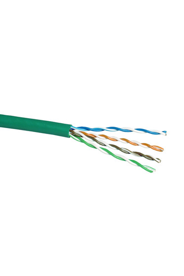 Cat5e Stranded UTP Cable 305m Pull Box Green