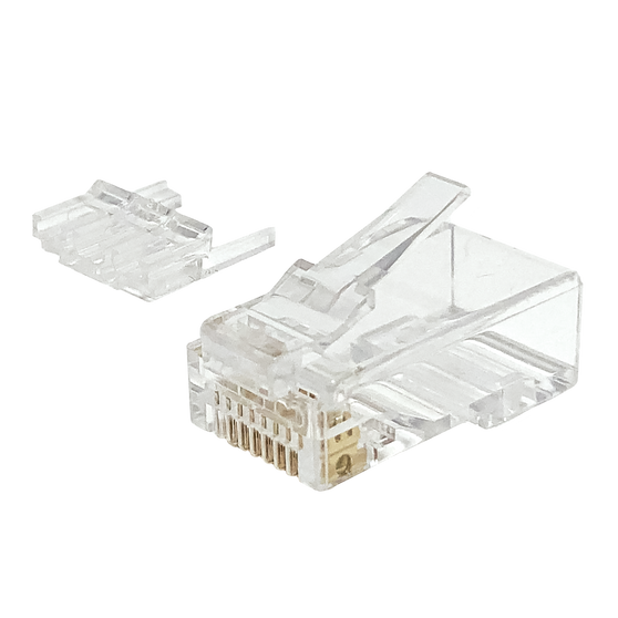 Cat6 RJ45 Solid/Stranded 2-Piece 20 Pack