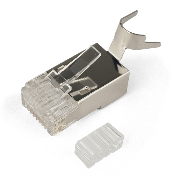 Cat 6a Sol/Str Shielded 2-Row 2-Pce - P2178