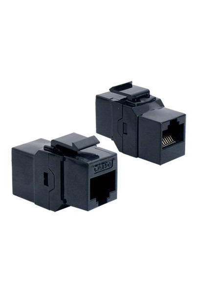 Cat 5e RJ45 Coupler Keystone Black - P2363-B5E