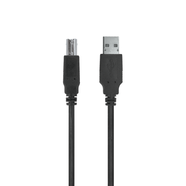 1.5m USB-A To USB-B Blk - W2725BLK