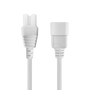 A direct front-on view of the high-temperature IEC-C15 female socket and the IEC-C14 male plug. A direct front-on view of the high-temperature IEC-C15 female socket and the IEC-C14 male plug.