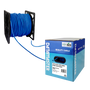 Cat6 Solid UTP Cable 305m Reel In Box Blue