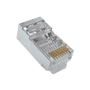 Modular Plug RJ45 Full Shielded for Round/Solid Cable