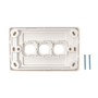 3-Port Australian Flush Plate