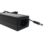 Side view of the 12V 3.5A in-line power supply 'brick' with its output cord and 2.5mm plug visible.