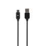 Top view of the 1m USB-A to USB-C cable, showing the LED indicator on the USB-C connector.