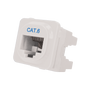 Cat6 IDC Data Jack White