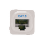 Cat6 IDC Data Jack White Jar Of 50