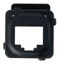 Clipsal/Round Bezel Black