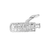 A front-facing view of the clear RJ45 boot.